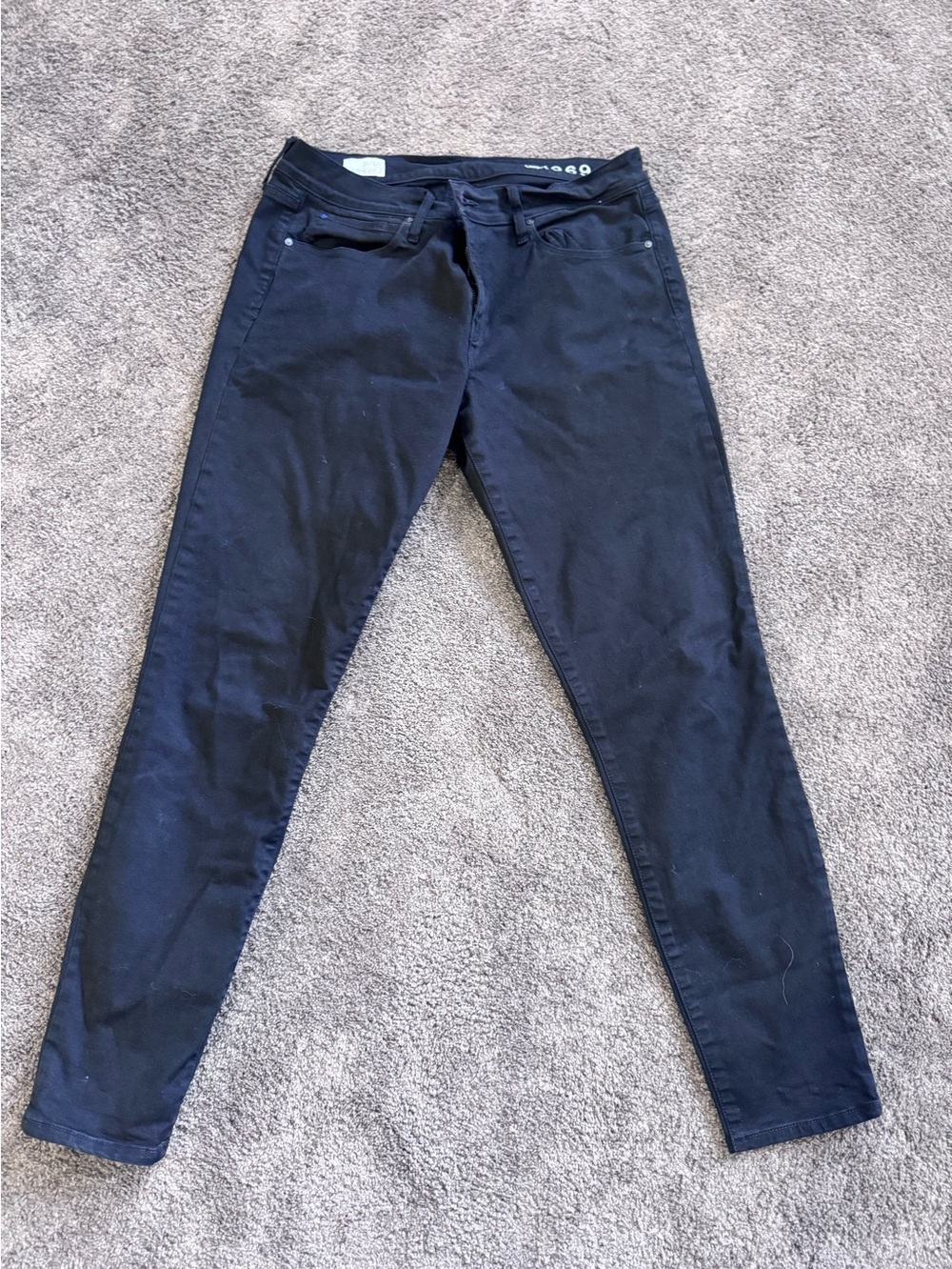 GAP 1969 Women's Black Skinny Jeans Size 31/12